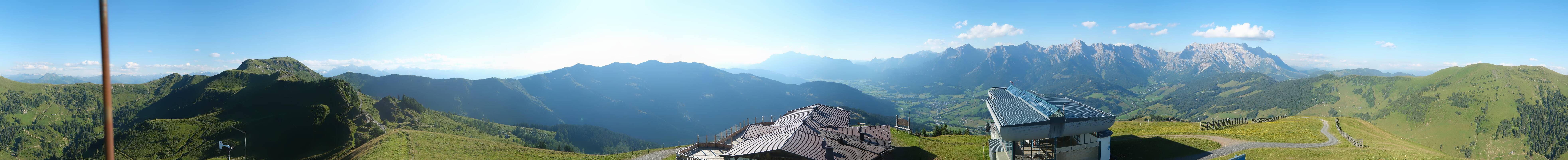 Archived image Webcam Panoramic view of Hochkönig