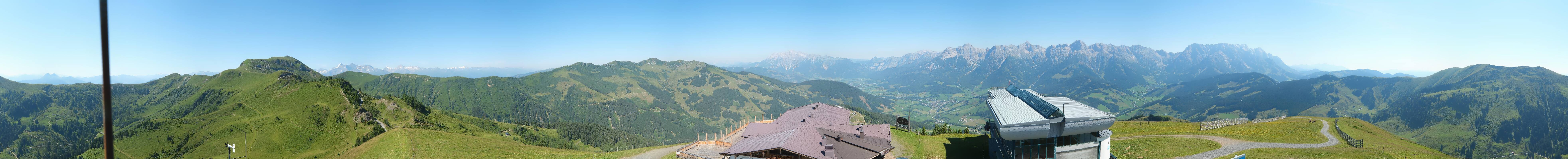 Archiv Foto Webcam Panorama vom Hochkönig