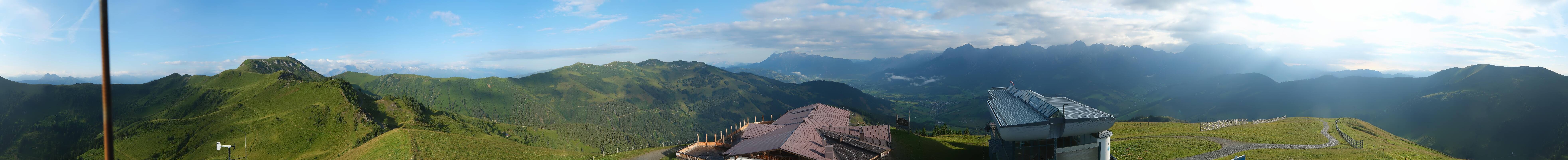Archived image Webcam Panoramic view of Hochkönig