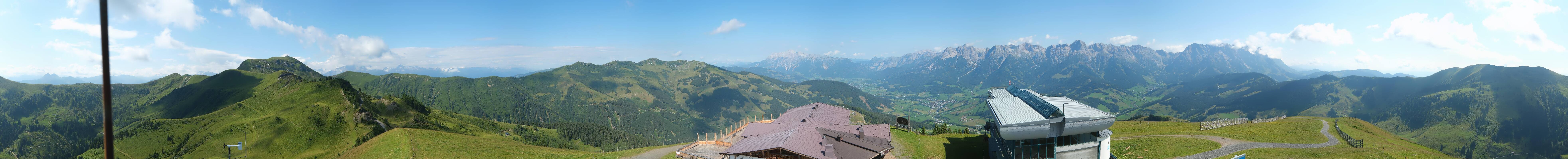Archived image Webcam Panoramic view of Hochkönig