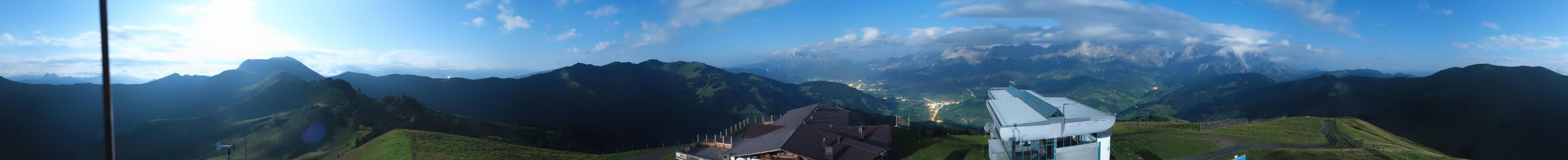 Archiv Foto Webcam Panorama vom Hochkönig