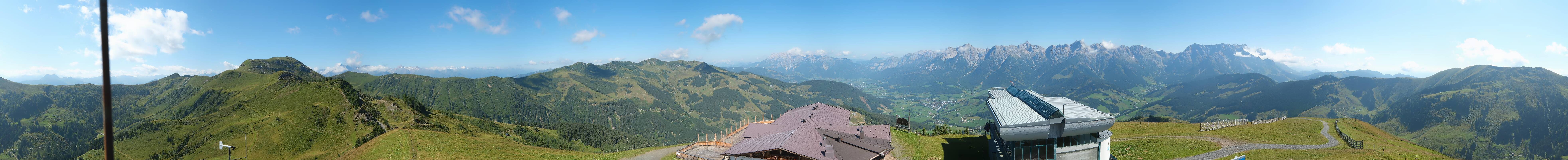 Archiv Foto Webcam Panorama vom Hochkönig