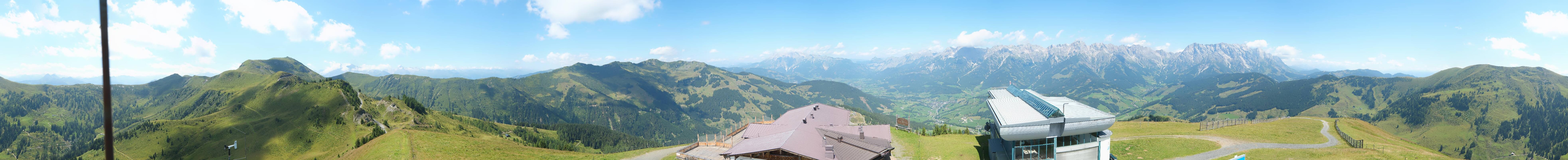Archiv Foto Webcam Panorama vom Hochkönig