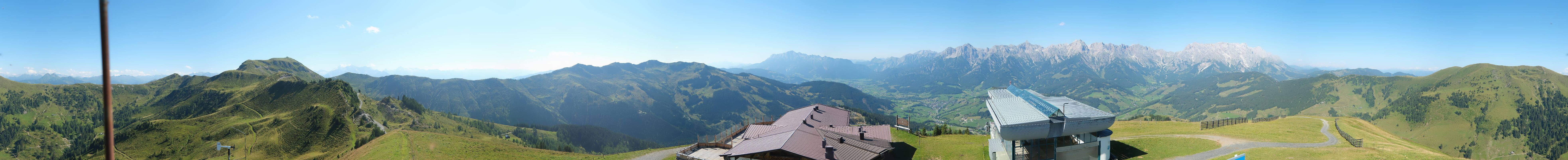 Archiv Foto Webcam Panorama vom Hochkönig