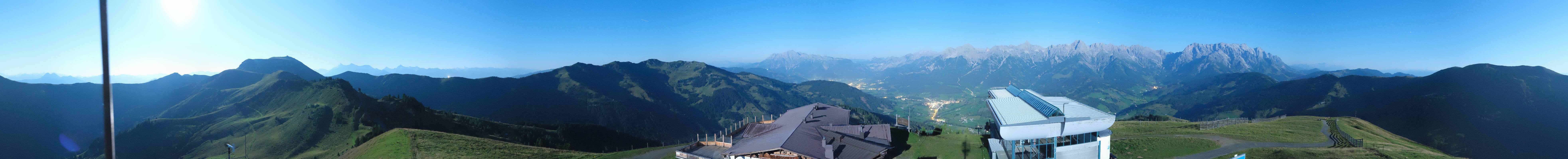 Archiv Foto Webcam Panorama vom Hochkönig