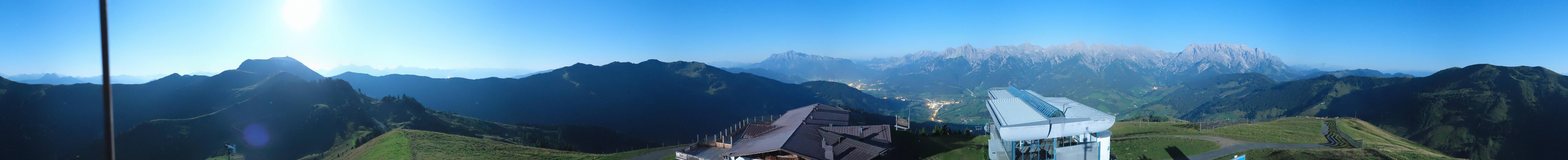 Archiv Foto Webcam Panorama vom Hochkönig
