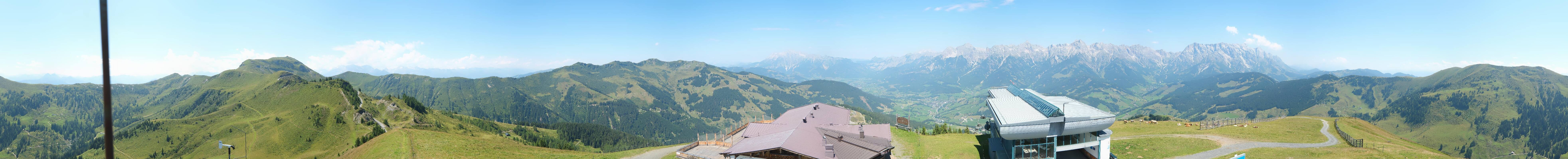 Archiv Foto Webcam Panorama vom Hochkönig