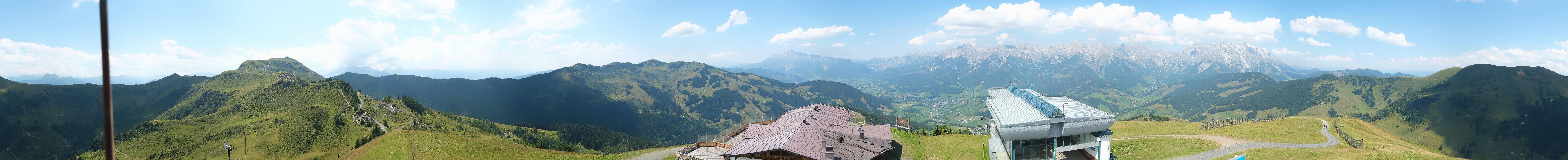 Archiv Foto Webcam Panorama vom Hochkönig