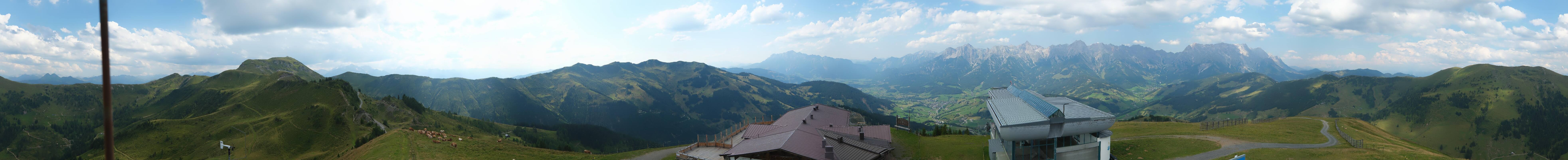Archiv Foto Webcam Panorama vom Hochkönig