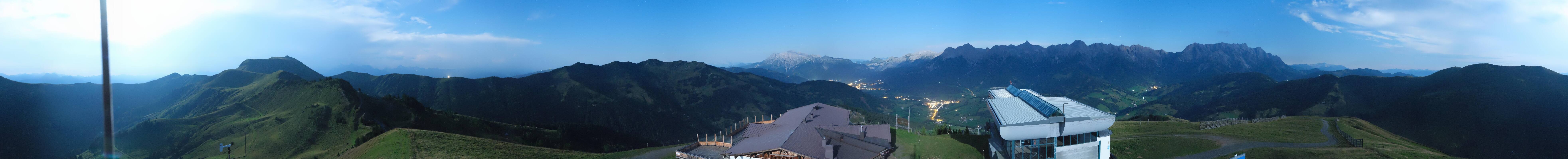 Archived image Webcam Panoramic view of Hochkönig