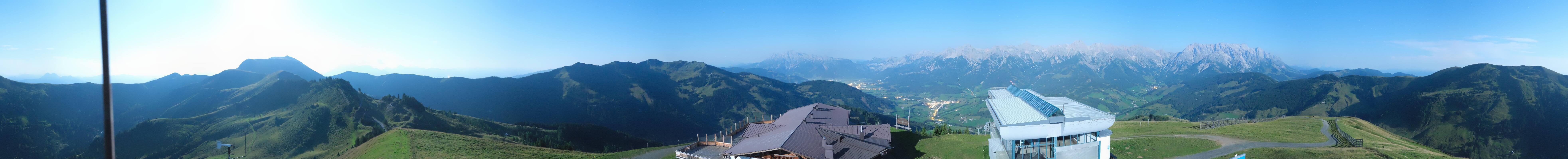Archived image Webcam Panoramic view of Hochkönig