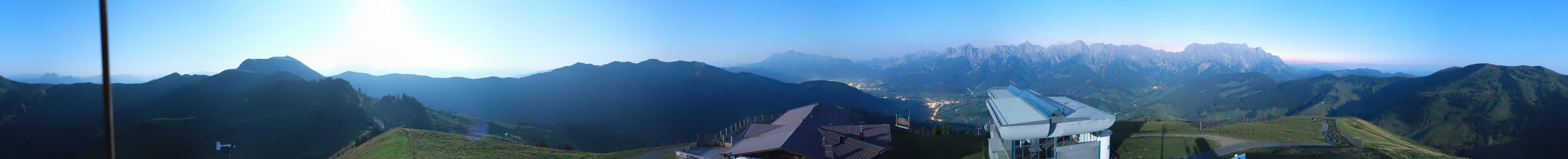 Archived image Webcam Panoramic view of Hochkönig