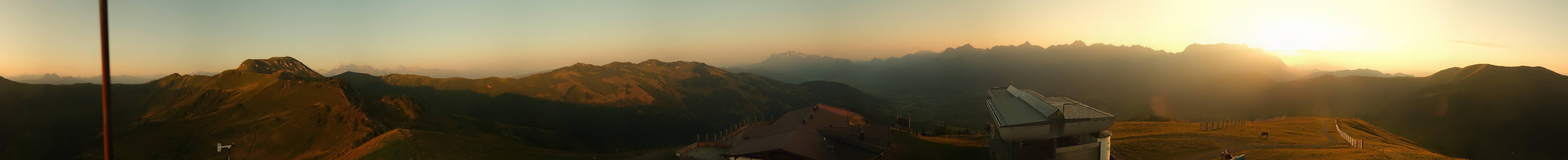 Archived image Webcam Panoramic view of Hochkönig