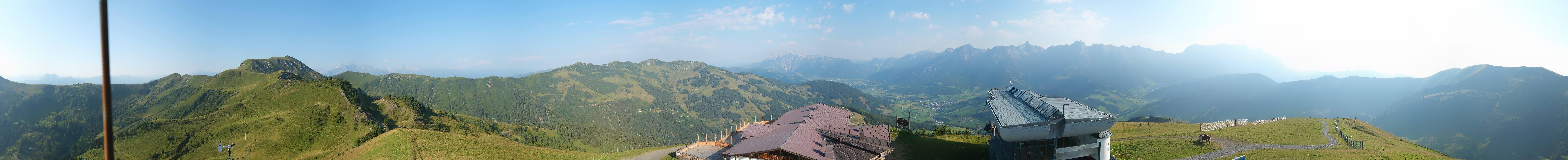 Archived image Webcam Panoramic view of Hochkönig