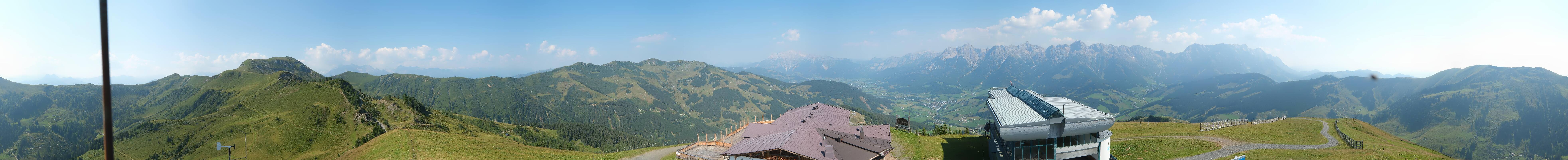 Archived image Webcam Panoramic view of Hochkönig