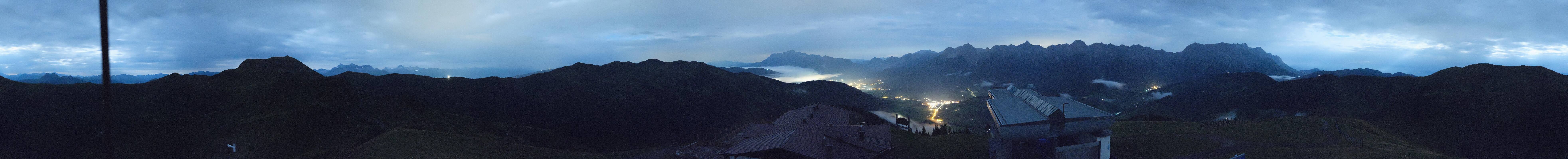 Archived image Webcam Panoramic view of Hochkönig