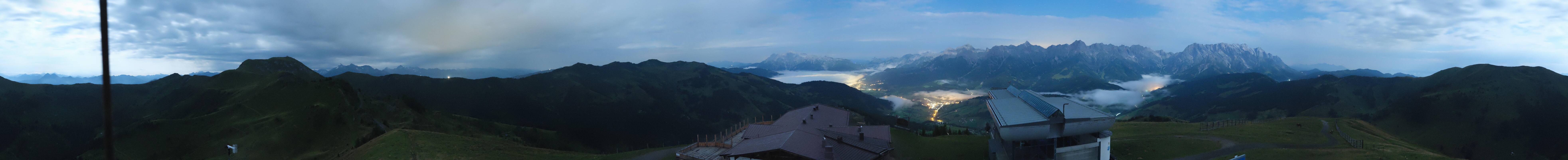 Archived image Webcam Panoramic view of Hochkönig
