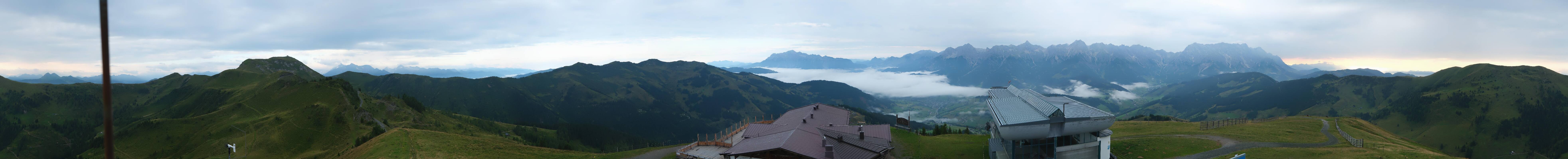 Archived image Webcam Panoramic view of Hochkönig