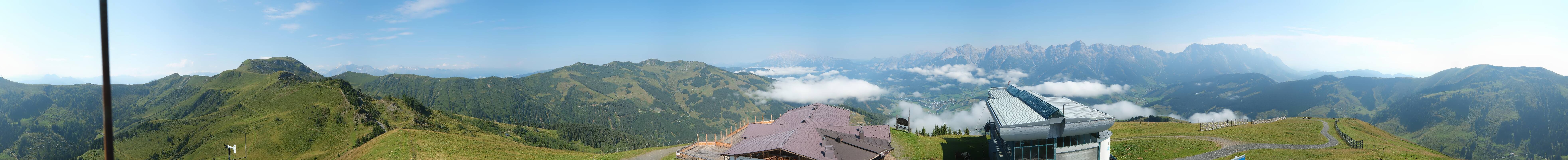 Archived image Webcam Panoramic view of Hochkönig