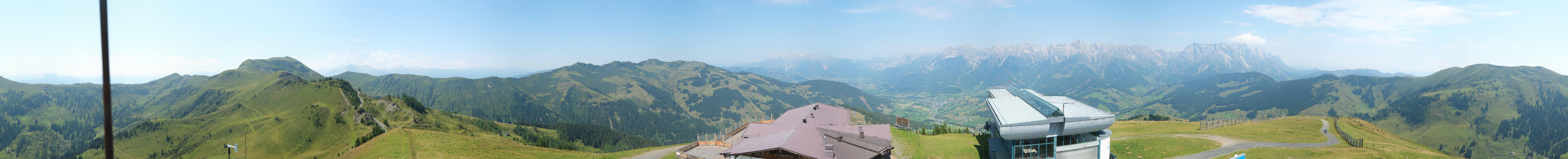 Archived image Webcam Panoramic view of Hochkönig