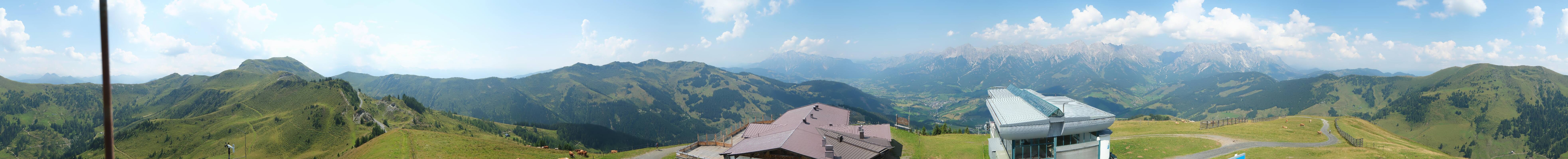 Archived image Webcam Panoramic view of Hochkönig