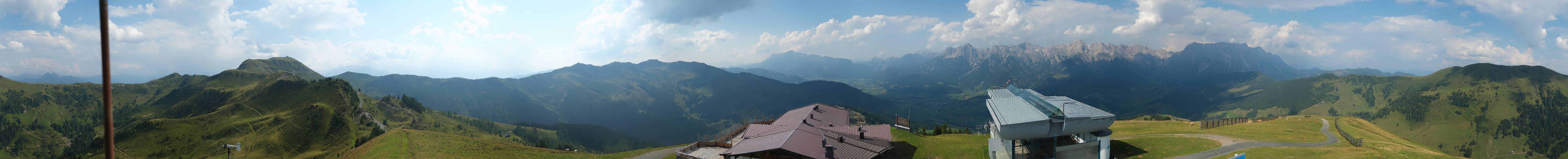 Archived image Webcam Panoramic view of Hochkönig