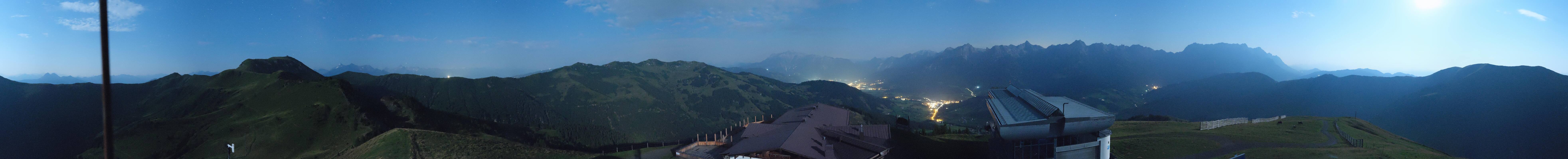 Archived image Webcam Panoramic view of Hochkönig