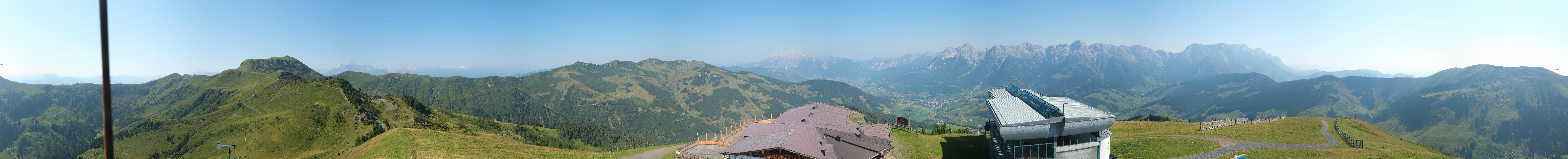 Archived image Webcam Panoramic view of Hochkönig