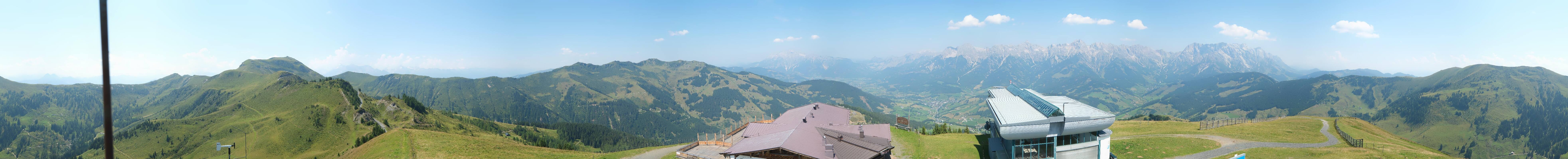 Archived image Webcam Panoramic view of Hochkönig