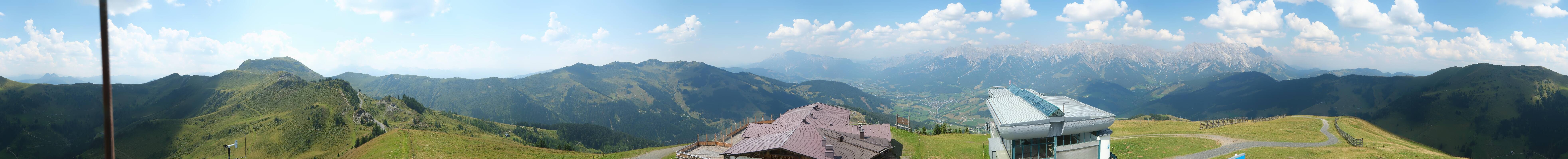 Archived image Webcam Panoramic view of Hochkönig