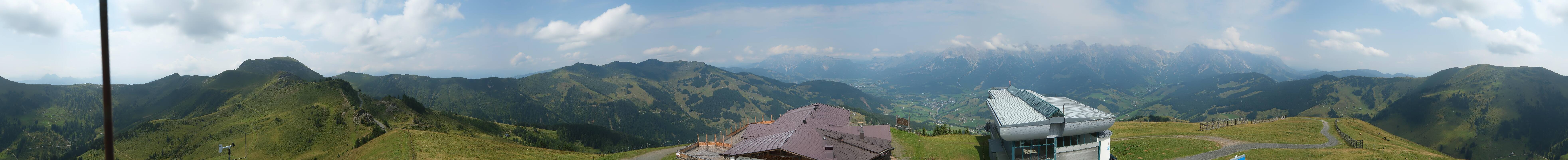 Archived image Webcam Panoramic view of Hochkönig