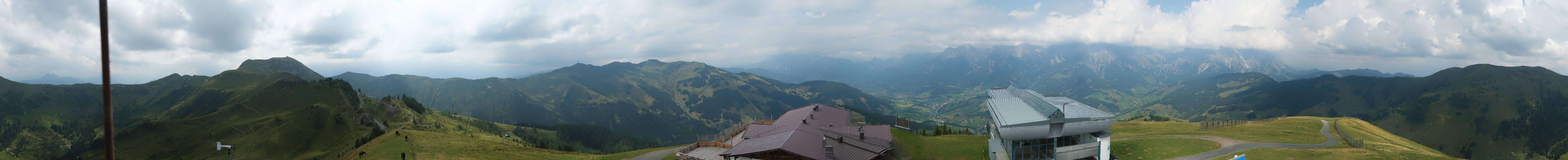Archived image Webcam Panoramic view of Hochkönig
