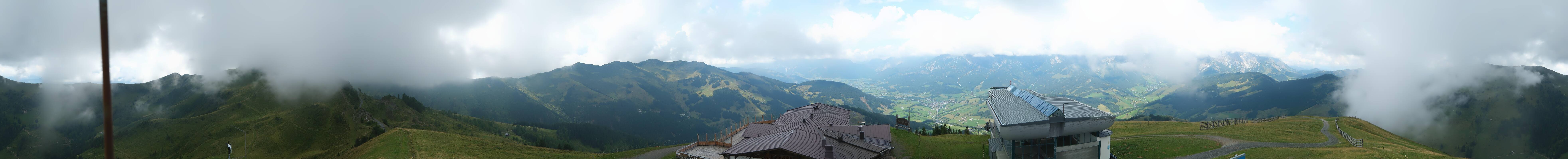 Archiv Foto Webcam Panorama vom Hochkönig