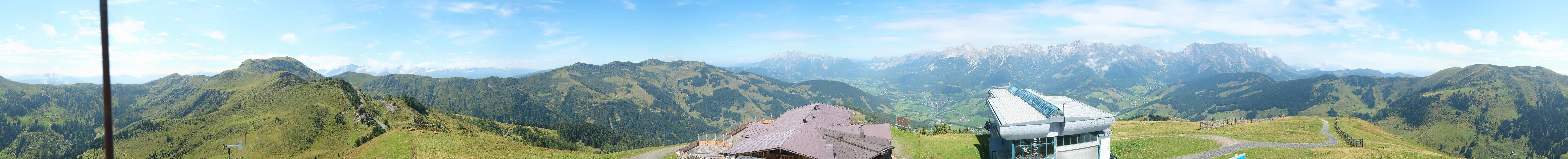 Archived image Webcam Panoramic view of Hochkönig