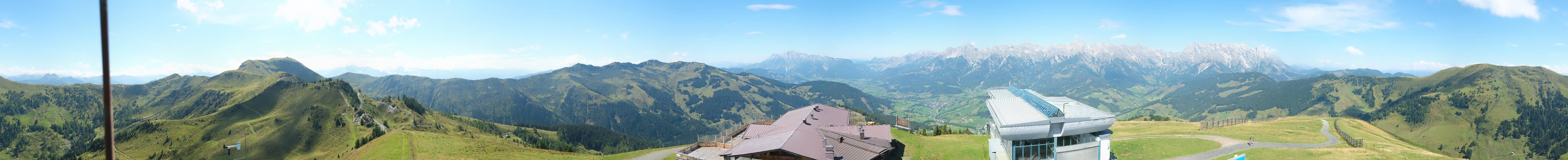 Archiv Foto Webcam Panorama vom Hochkönig