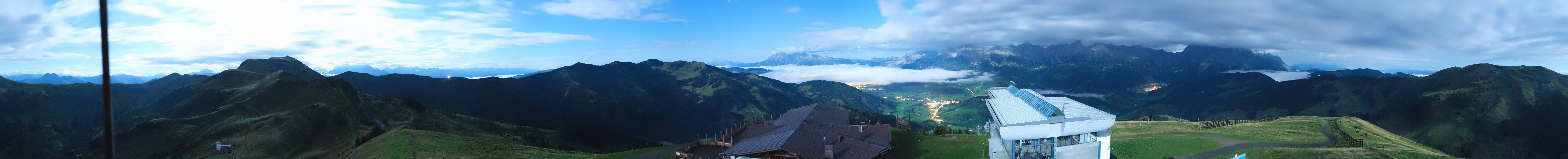Archiv Foto Webcam Panorama vom Hochkönig