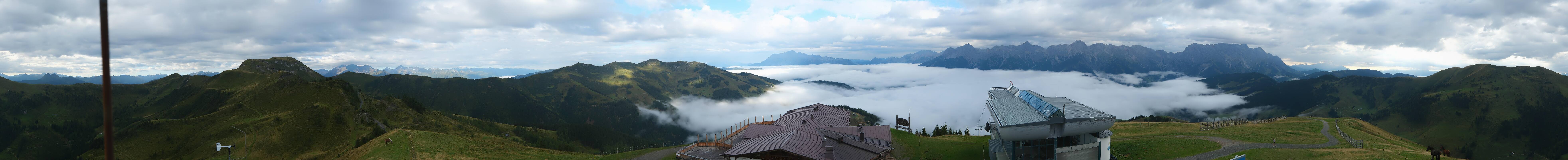 Archiv Foto Webcam Panorama vom Hochkönig