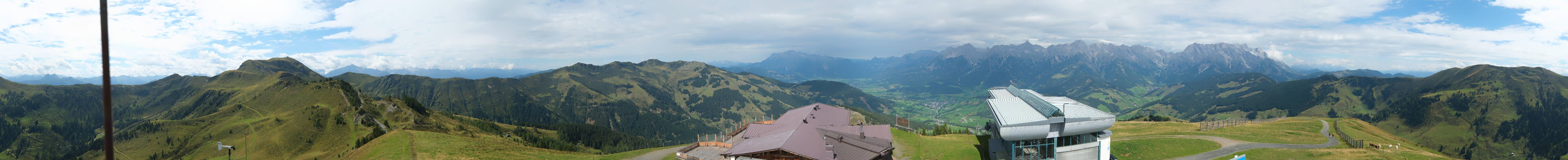 Archiv Foto Webcam Panorama vom Hochkönig