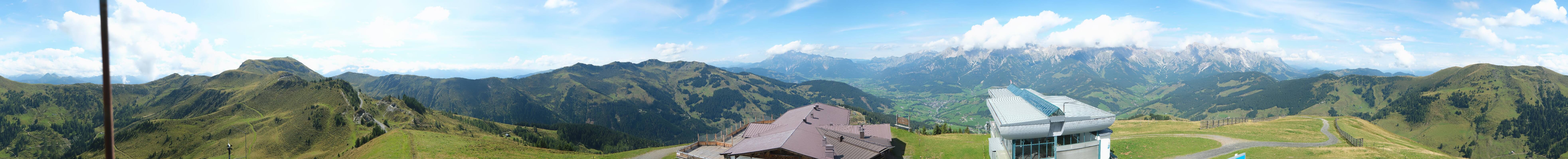 Archiv Foto Webcam Panorama vom Hochkönig