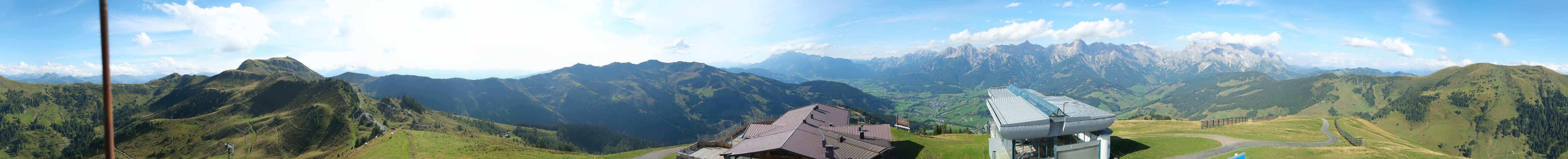 Archiv Foto Webcam Panorama vom Hochkönig