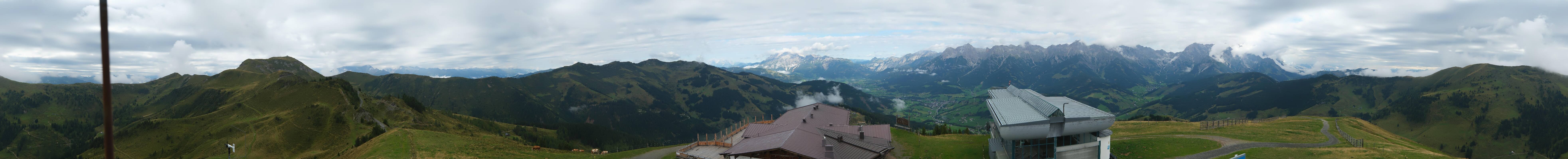 Archiv Foto Webcam Panorama vom Hochkönig