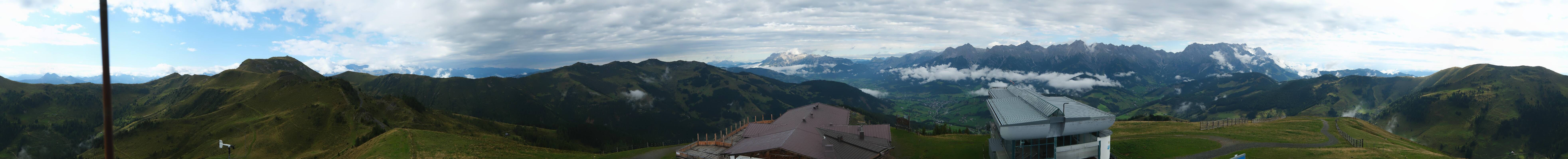 Archiv Foto Webcam Panorama vom Hochkönig