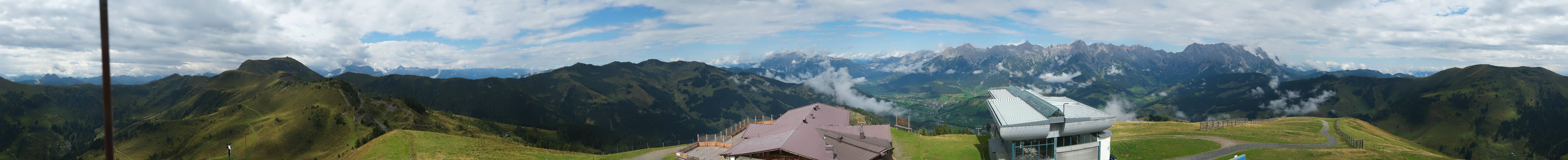 Archiv Foto Webcam Panorama vom Hochkönig