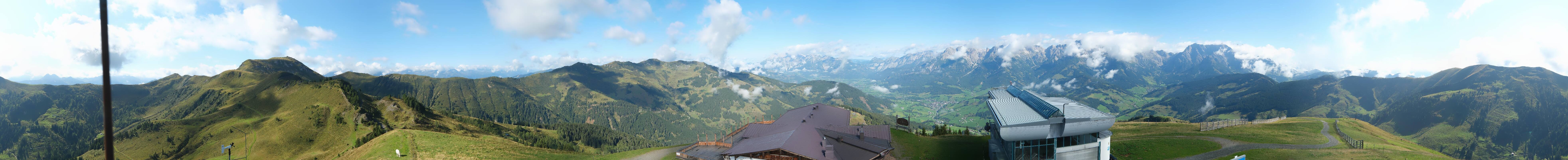 Archiv Foto Webcam Panorama vom Hochkönig