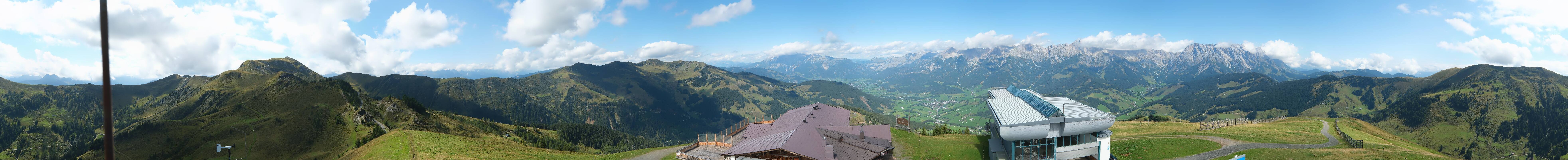 Archiv Foto Webcam Panorama vom Hochkönig