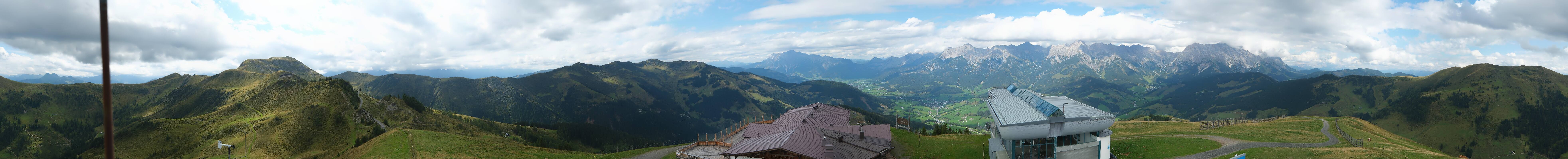 Archiv Foto Webcam Panorama vom Hochkönig