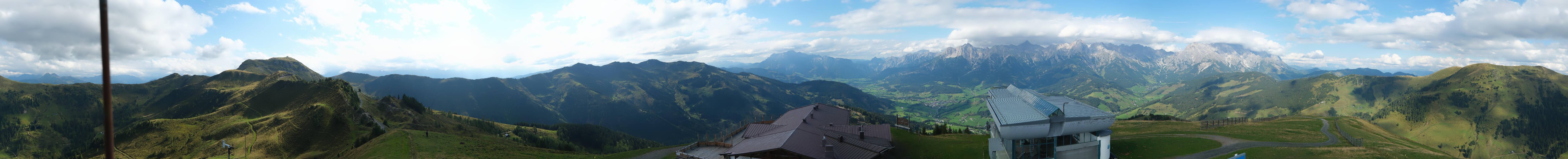 Archiv Foto Webcam Panorama vom Hochkönig