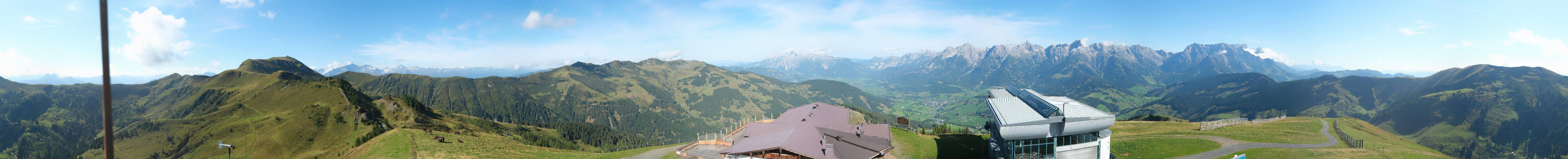 Archiv Foto Webcam Panorama vom Hochkönig