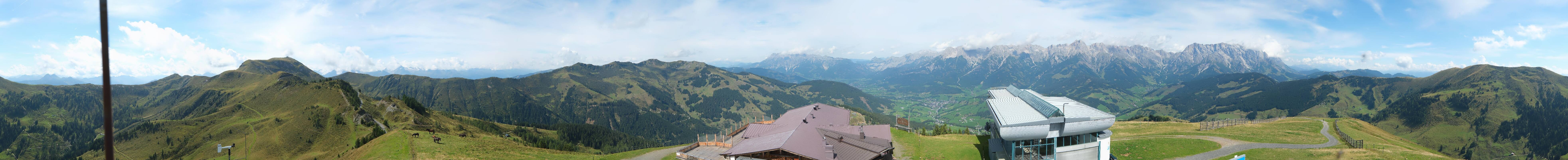 Archiv Foto Webcam Panorama vom Hochkönig