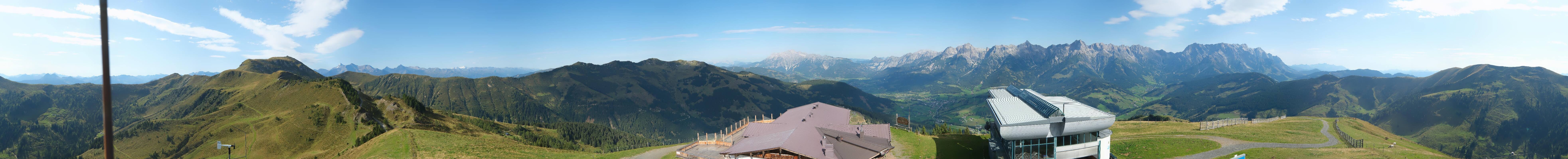Archiv Foto Webcam Panorama vom Hochkönig